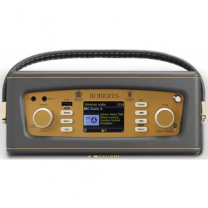 Roberts Radio iStream mörkgrå Display