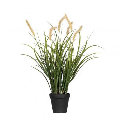 Dunborstgress, kunstig plante, 56 cm