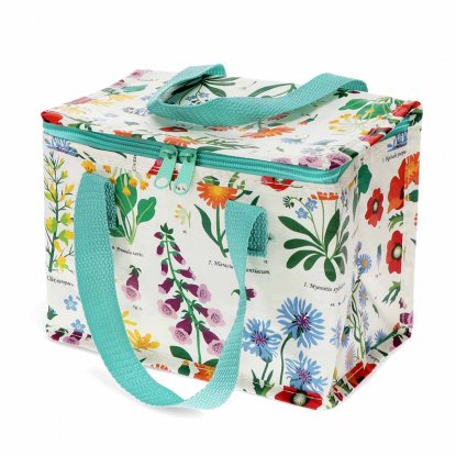Kjølebag / matpakkebag med villblomster