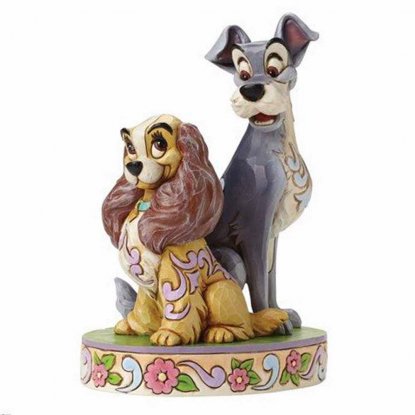 Disney-figur «Opposites attract» – Lady og Lufsen