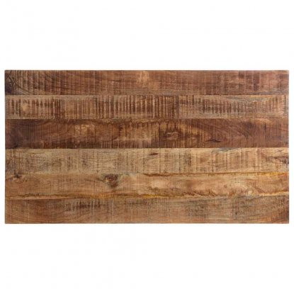 Bordplate i mangotre, 130 x 70 cm