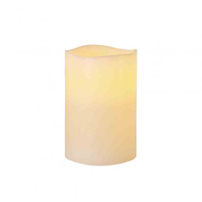 LED-blokklys, diameter 10 cm, høyde 15 cm