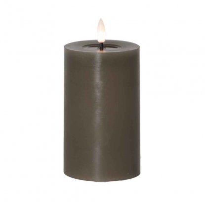 Led Block-lys, flytende voks, Mullvad, 15 cm