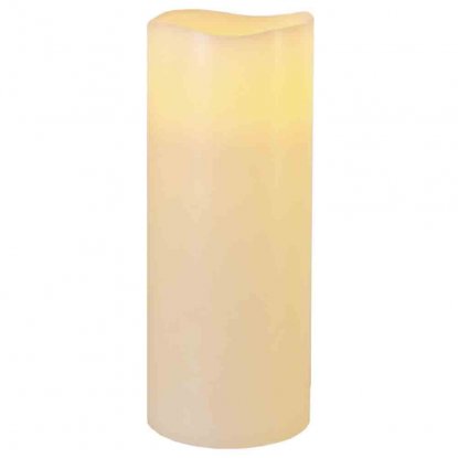 LED-blokklys, Ø 10 cm, høyde 25 cm