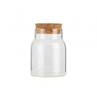 Glasskrukke med korklokk, 150 ml
