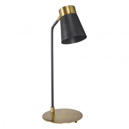 Luna skrivebordslampe, svart, 60 cm – Pr Home