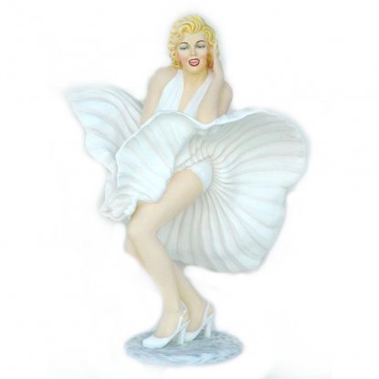 Marilyn Monroe-statue i positur, 179 cm