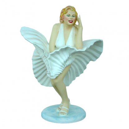 Marilyn Monroe-statue i positur, 80 cm