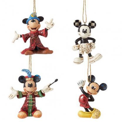 Hengende Disney-figurer, 4 stk. Mikke Mus