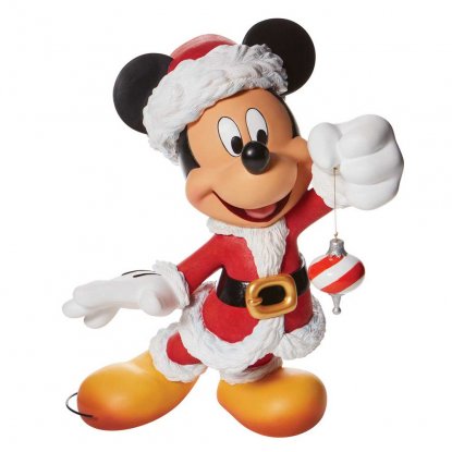 Mickey Mouse med julekule, 38 cm