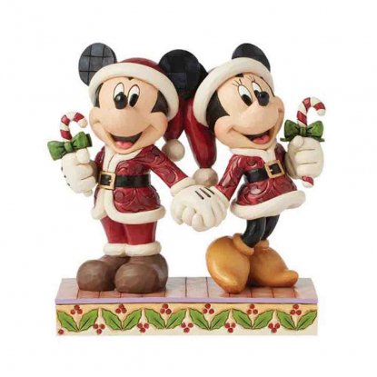 Disney-figurer: Musse og Mimmi med godteri