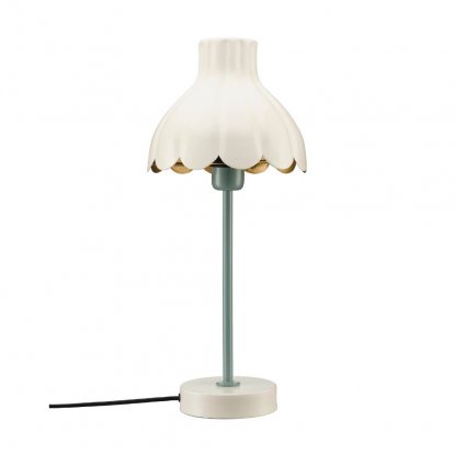 Wera bordslampa offwhite/grön 47cm