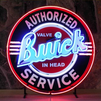 Neonskylt buick