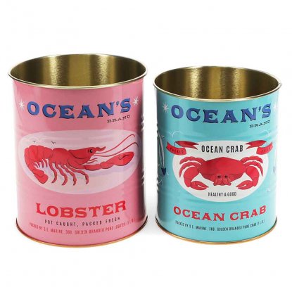 Krukke / blikkboks, 2-pakning, Ocean’s Brand