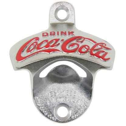 Coca-Cola flaskeåpner, veggmontert