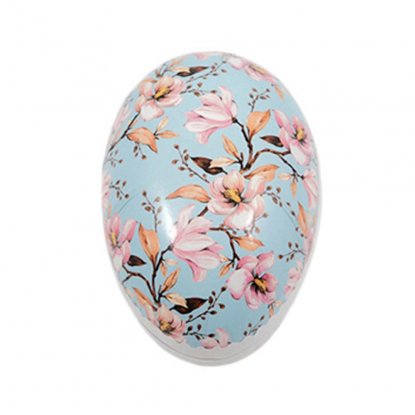 Påskeegg i gammeldags stil, 15 cm, blå, 1 stk.
