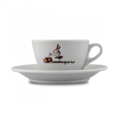 Passalacqua cappuccino-kopper, 6-pakning med fat