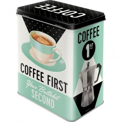 Kaffeboks «Coffee First», 3 liter