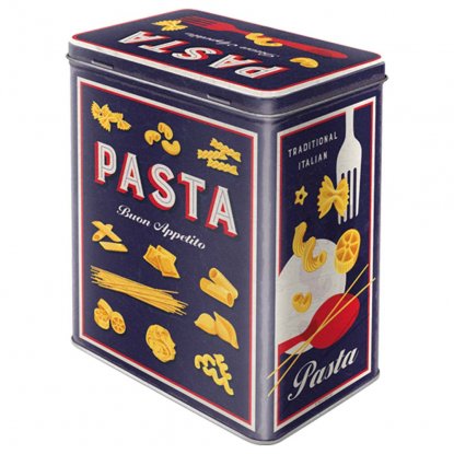 Pastaboks i retrostil, Pasta Variety, 3 liter
