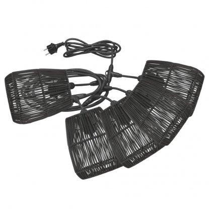 Flex out Outdoor lysslynge inkl. skjerm Saigon svart - Pr Home
