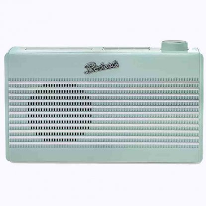 Retroradio Rambler Mini, lysblå, Roberts Radio