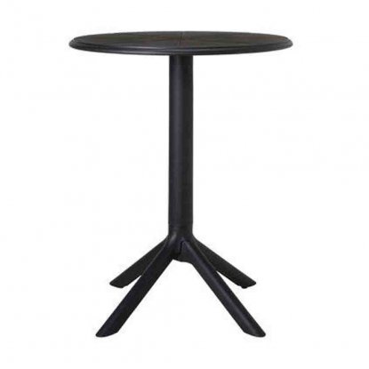 Ravello-bord, diameter 60 cm, svart