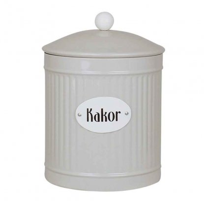 Retro kakeboks Ø 14,5 – Beige