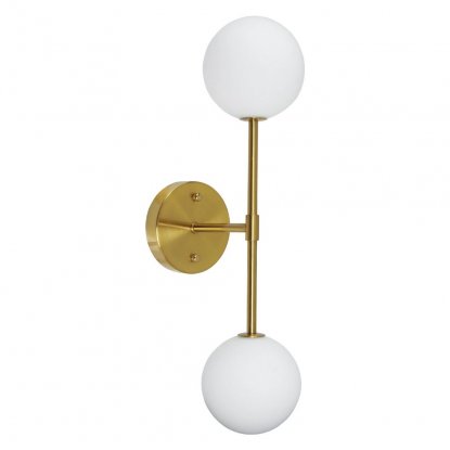 Sigma D vegglampe, gull, opal, 49 cm – Pr Home