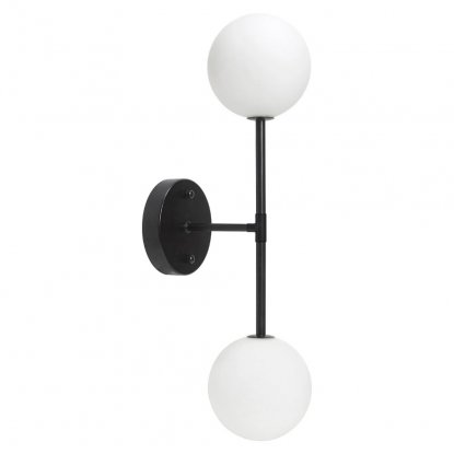 Sigma D vegglampe, svart opal, 49 cm – Pr Home