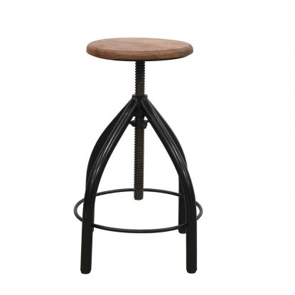 Svingbar pall med tresete fra Trademark Living