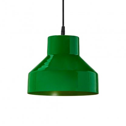 Solo taklampe, blank grønn, 26 cm – Pr Home