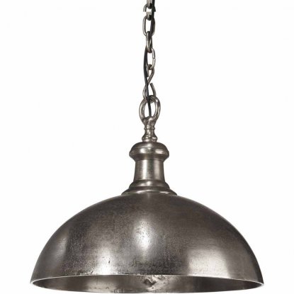 Liverpool taklampe, råsølv, 50 cm – Pr Home
