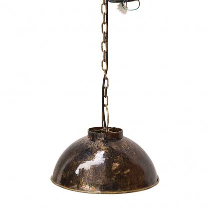 Taklampe Thormann, marmorert mørkeblå – Small