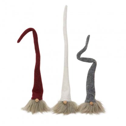 Nisse Luva med ståltråd, blandet, 3 stk., 23 cm