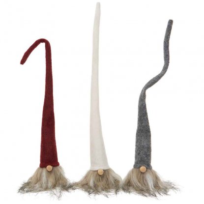 Nisse Luva med ståltråd, blandet, 3 stk., 30 cm