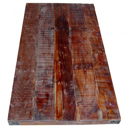 Robust bordplate i gjenvunnet tre, 150 x 80 cm