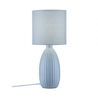 Uno bordlampe, blå, 37 cm – Pr Home