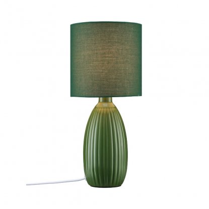 Uno bordlampe, grønn, 37 cm – Pr Home