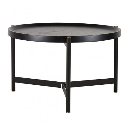 Turin sidebord, svart, 75 x 45 cm, Wikholm Form
