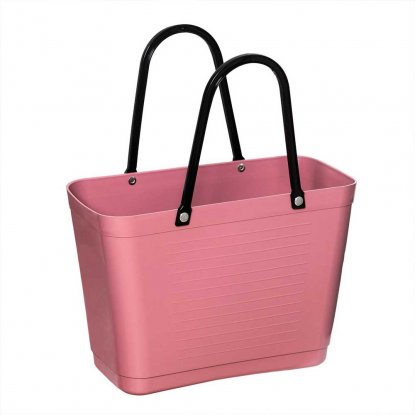 Hinza-veske, liten, varmrosa – Green Plastic