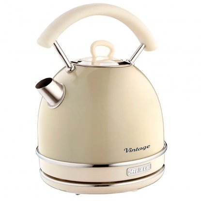 Ariete vintage vannkoker i retrodesign, beige