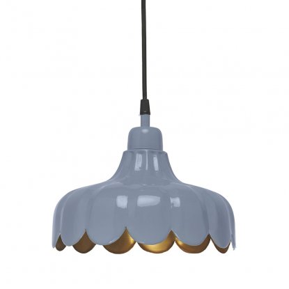 Wells tak-/vinduslameller Blå/gull 24 cm – Pr Home