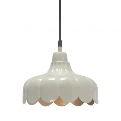 Wells tak-/vinduslameller, beige/gull, 24 cm – Pr Home