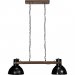 Taklampe Ashby med to armer, Pale Black – Pr Home