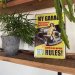 Plateskilt «My Garage – My Rules» 20 x 30 cm