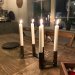 Fleksibel lysestake i industriell stil med plass til seks lys