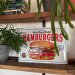 Giant-hamburger-skilt 30x40