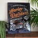 Harley Davidson-skilt «Tradition», 30 x 40 cm