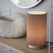 Dora bordlampe, beige, 25 cm – Pr Home