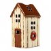 Keramikhus Sjöbod Kremfarget lysestake 14 cm